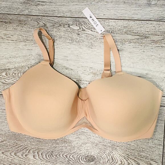Soma Intimates Bra Womens 42DD Bodify Perfect Coverage Warm Amber NWT 570310324 - Picture 2 of 6
